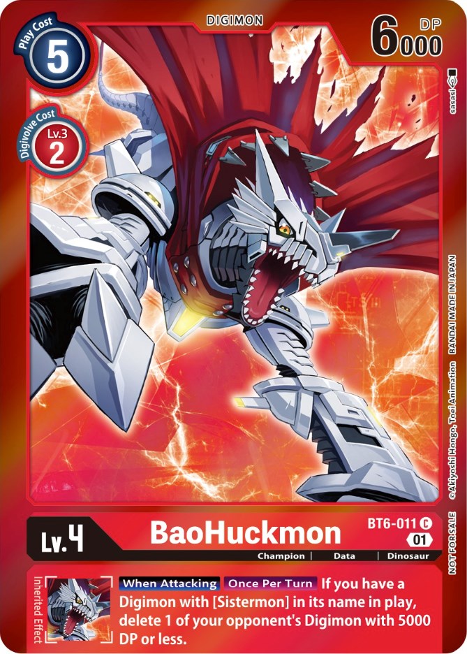 BaoHuckmon [BT6-011] (Event Pack 3) [Double Diamond Promos] | Enigma On Main