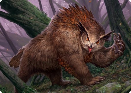 Owlbear Art Card [Dungeons & Dragons: Adventures in the Forgotten Realms Art Series] | Enigma On Main