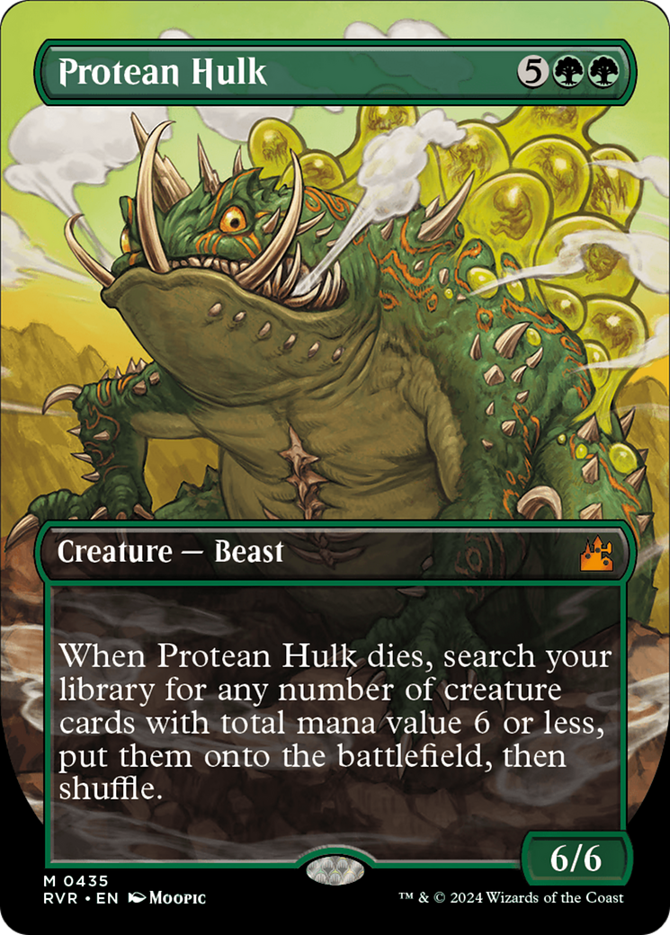 Protean Hulk (Anime Borderless) [Ravnica Remastered] | Enigma On Main