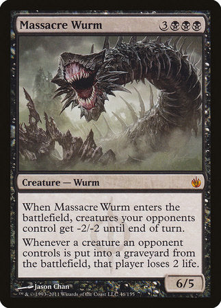 Massacre Wurm [Mirrodin Besieged] | Enigma On Main