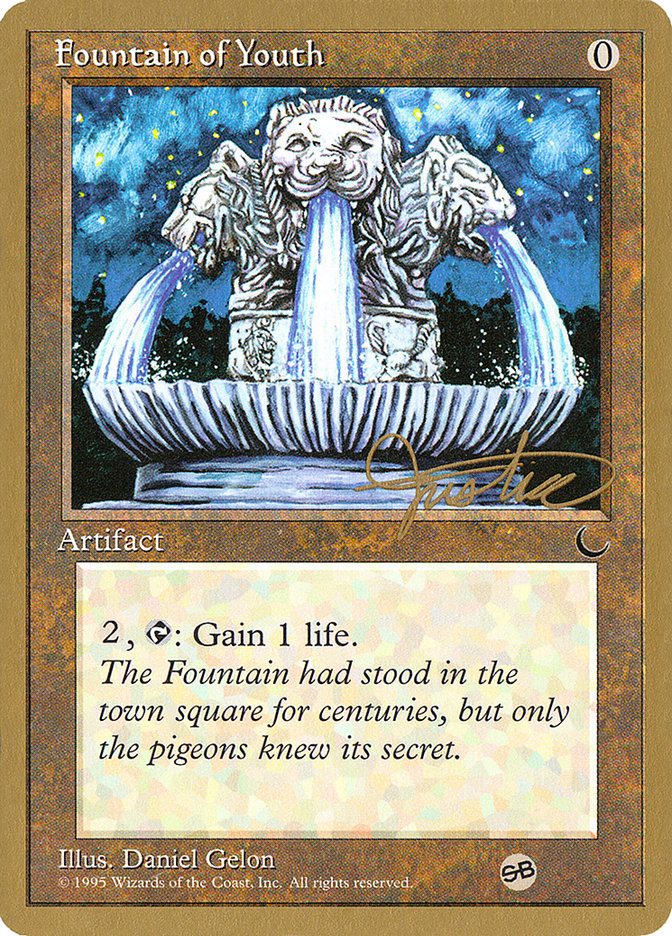 Fountain of Youth (Mark Justice) (SB) [Pro Tour Collector Set] | Enigma On Main