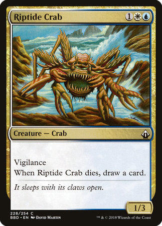 Riptide Crab [Battlebond] | Enigma On Main
