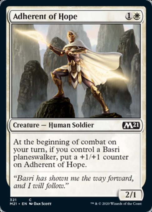 Adherent of Hope [Core Set 2021] | Enigma On Main