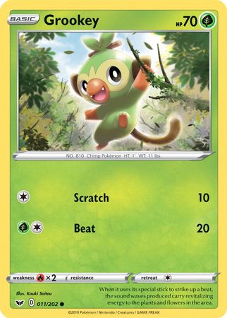 Grookey (011/202) (Premium Collection) [Sword & Shield: Base Set] | Enigma On Main