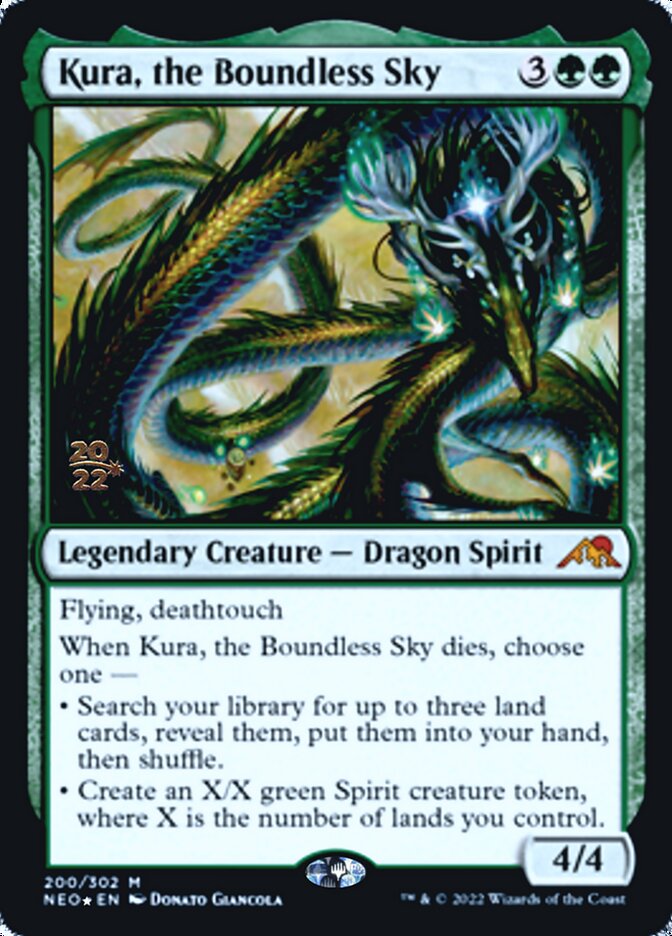 Kura, the Boundless Sky [Kamigawa: Neon Dynasty Prerelease Promos] | Enigma On Main