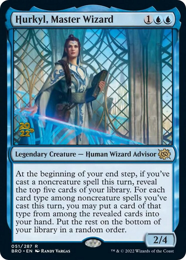 Hurkyl, Master Wizard [The Brothers' War: Prerelease Promos] | Enigma On Main