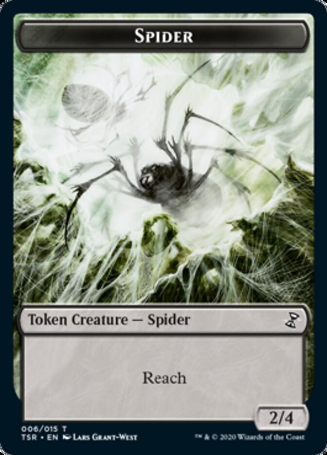 Spider Token [Time Spiral Remastered Tokens] | Enigma On Main