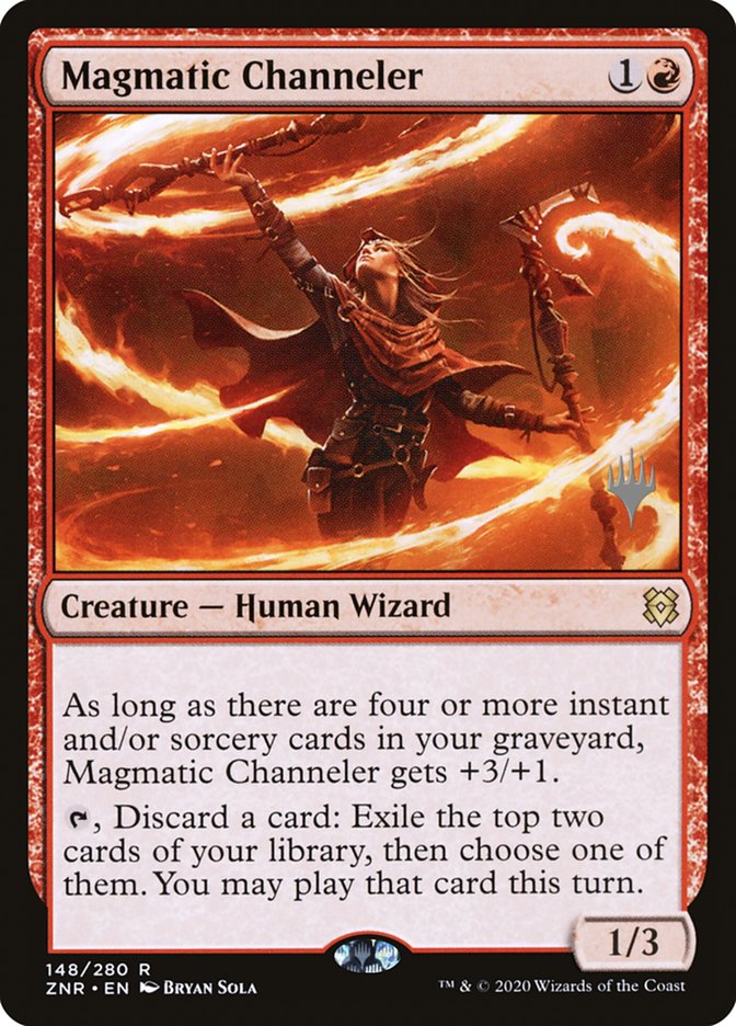 Magmatic Channeler (Promo Pack) [Zendikar Rising Promos] | Enigma On Main