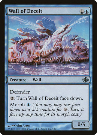 Wall of Deceit [Duel Decks: Jace vs. Chandra] | Enigma On Main