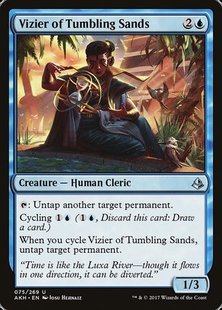 Vizier of Tumbling Sands [Amonkhet] | Enigma On Main