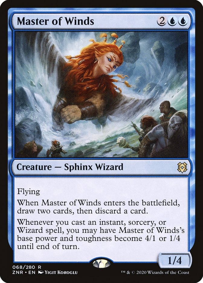 Master of Winds [Zendikar Rising] | Enigma On Main