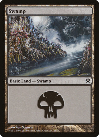 Swamp (35) [Duel Decks: Phyrexia vs. the Coalition] | Enigma On Main