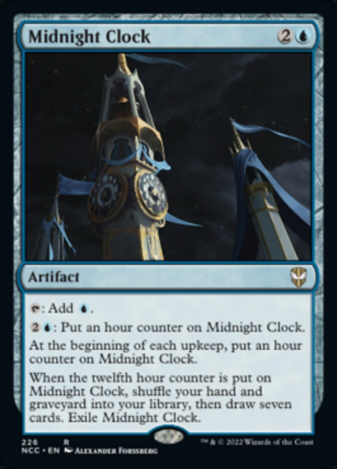 Midnight Clock [Streets of New Capenna Commander] | Enigma On Main