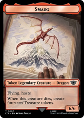 Food (09) // Smaug Double-Sided Token [The Lord of the Rings: Tales of Middle-Earth Tokens] | Enigma On Main