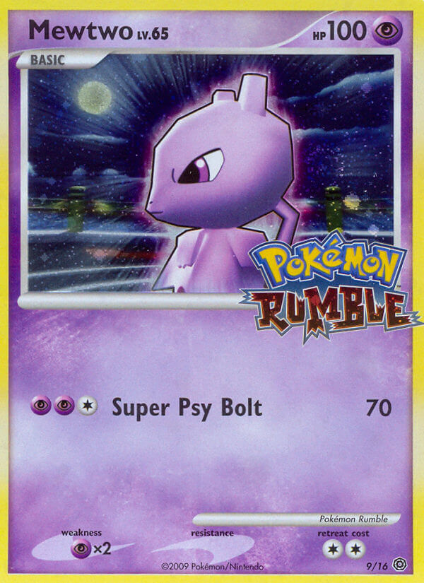 Mewtwo (9/16) [Pokémon Rumble] | Enigma On Main