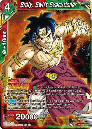 Broly, Swift Executioner [P-205] | Enigma On Main