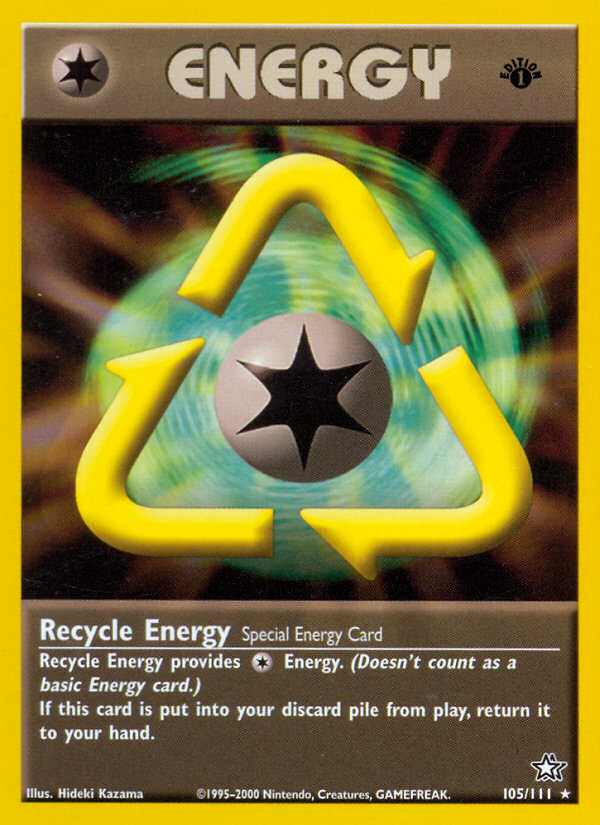 Recycle Energy (105/111) [Neo Genesis 1st Edition] | Enigma On Main