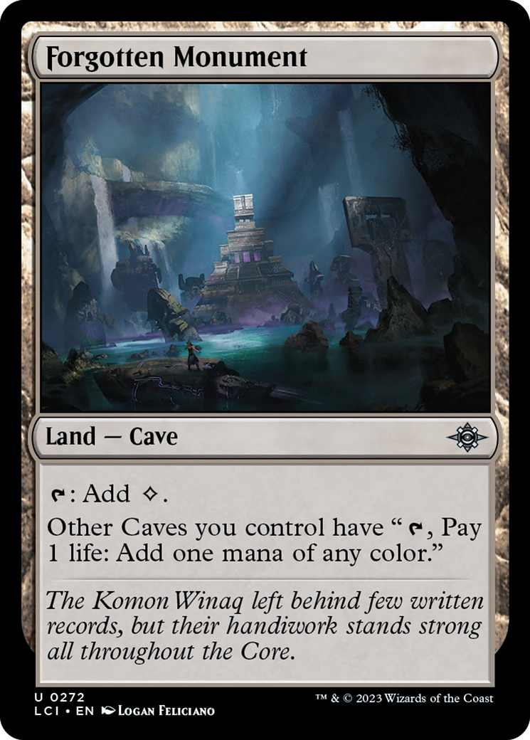 Forgotten Monument [The Lost Caverns of Ixalan] | Enigma On Main