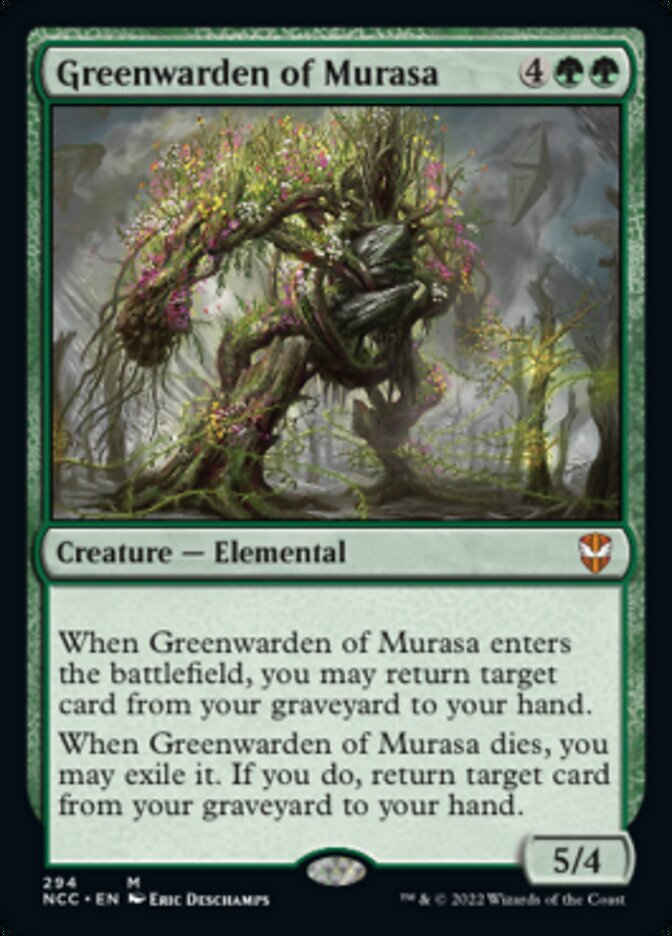 Greenwarden of Murasa [Streets of New Capenna Commander] | Enigma On Main