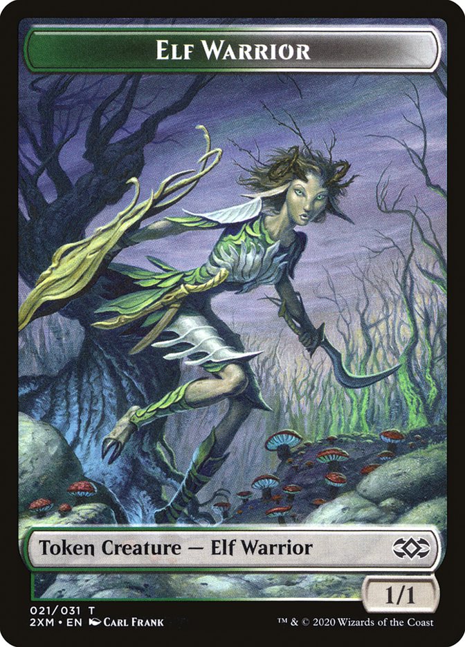 Elf Warrior Token [Double Masters] | Enigma On Main