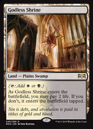 Godless Shrine [Ravnica Allegiance] | Enigma On Main