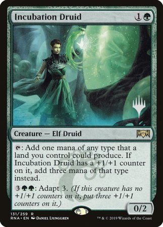 Incubation Druid [Ravnica Allegiance Promos] | Enigma On Main