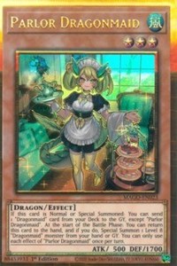 Parlor Dragonmaid [MAGO-EN023] Gold Rare | Enigma On Main