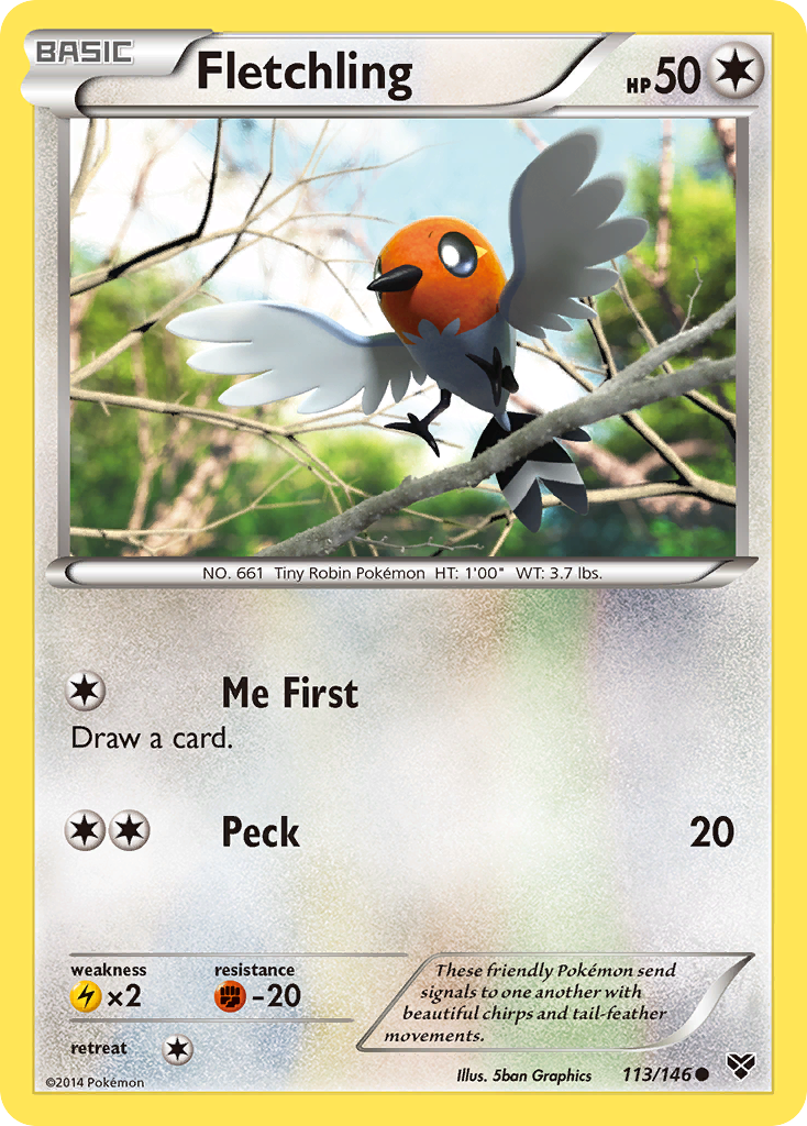 Fletchling (113/146) [XY: Base Set] | Enigma On Main