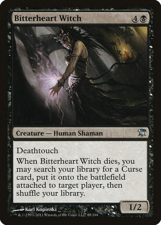 Bitterheart Witch [Innistrad] | Enigma On Main