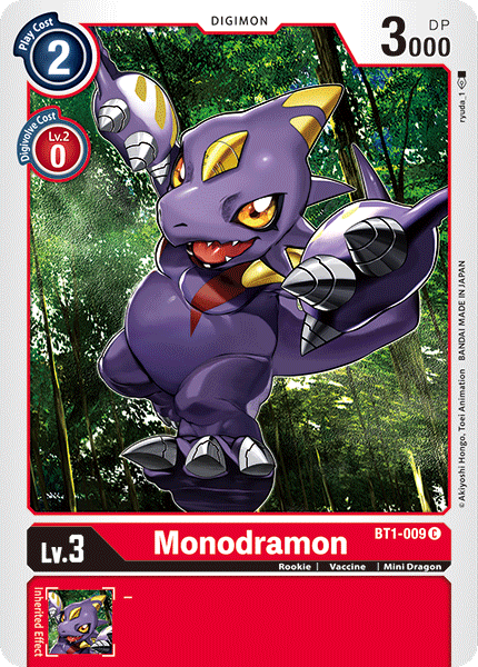 Monodramon [BT1-009] [Release Special Booster Ver.1.0] | Enigma On Main