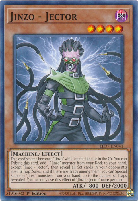 Jinzo - Jector [LED7-EN041] Common | Enigma On Main