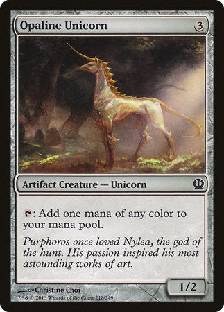 Opaline Unicorn [Theros] | Enigma On Main