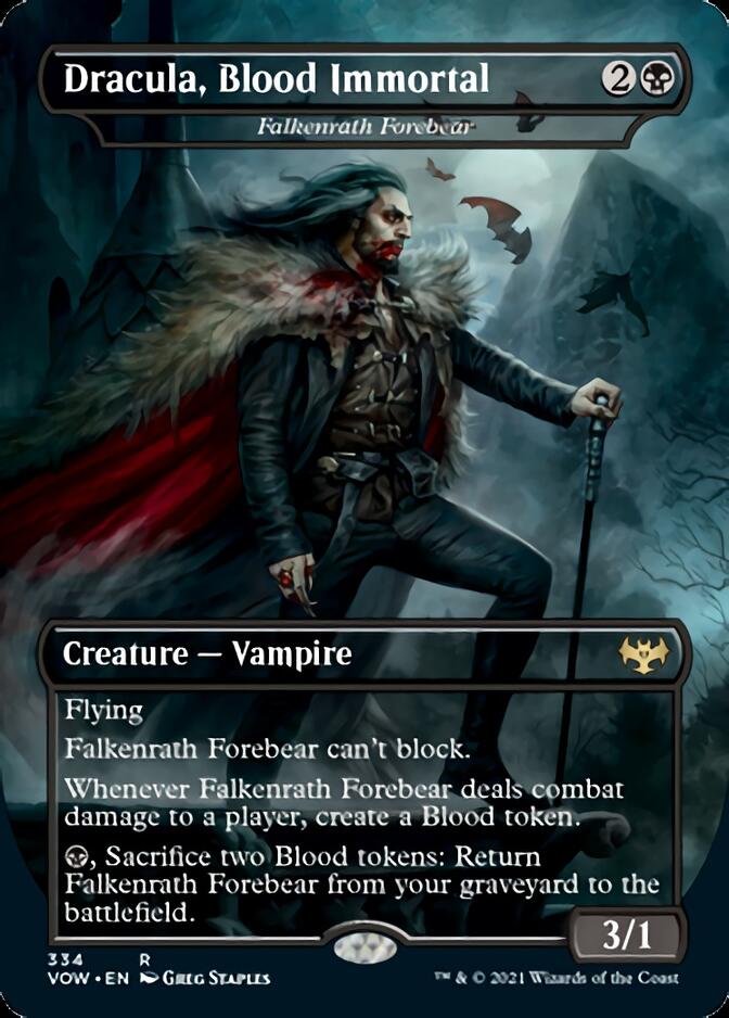 Falkenrath Forebear - Dracula, Blood Immortal [Innistrad: Crimson Vow] | Enigma On Main