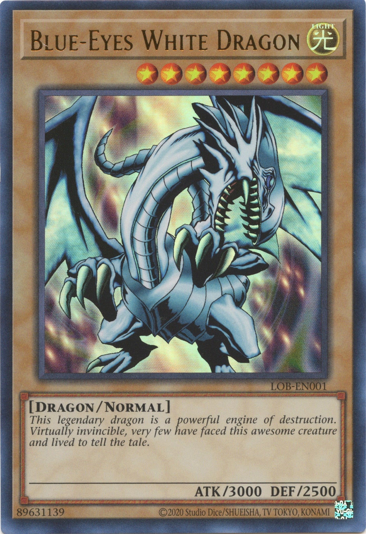 Blue-Eyes White Dragon (25th Anniversary) [LOB-EN001] Ultra Rare | Enigma On Main