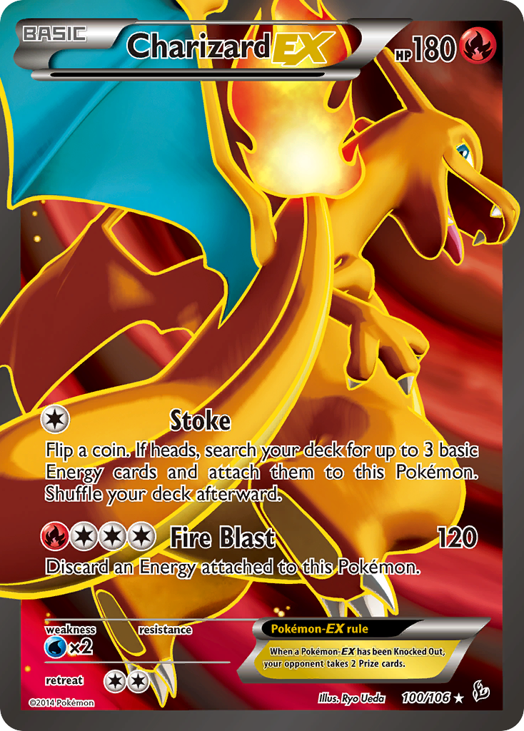 Charizard EX (100/106) [XY: Flashfire] | Enigma On Main