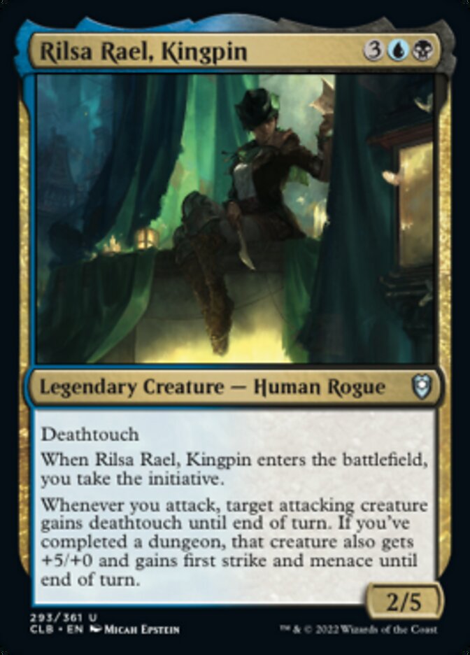 Rilsa Rael, Kingpin [Commander Legends: Battle for Baldur's Gate] | Enigma On Main