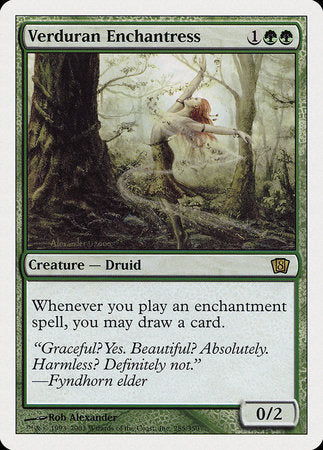 Verduran Enchantress [Eighth Edition] | Enigma On Main