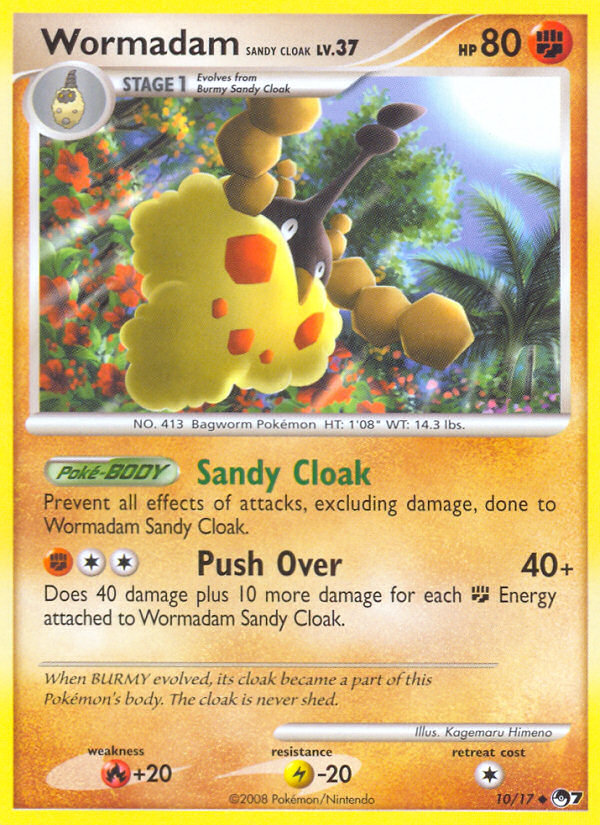 Wormadam Sandy Cloak (10/17) [POP Series 7] | Enigma On Main