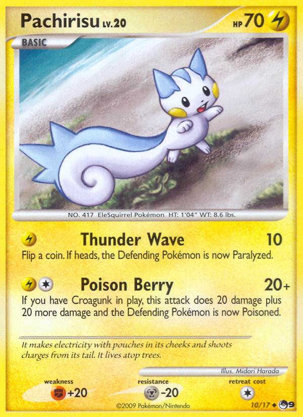 Pachirisu (10/17) [POP Series 9] | Enigma On Main