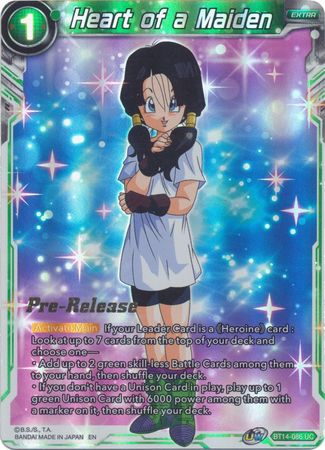 Heart of a Maiden (BT14-086) [Cross Spirits Prerelease Promos] | Enigma On Main