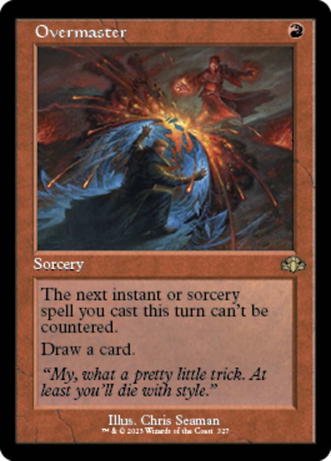 Overmaster (Retro) [Dominaria Remastered] | Enigma On Main