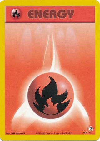 Fire Energy (107/111) [Neo Genesis Unlimited] | Enigma On Main