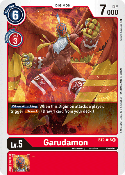 Garudamon [BT2-015] [Release Special Booster Ver.1.5] | Enigma On Main