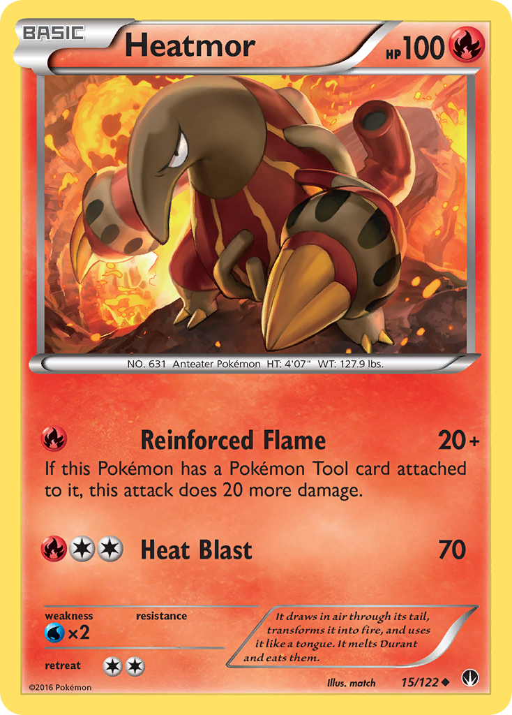 Heatmor (15/122) [XY: BREAKpoint] | Enigma On Main