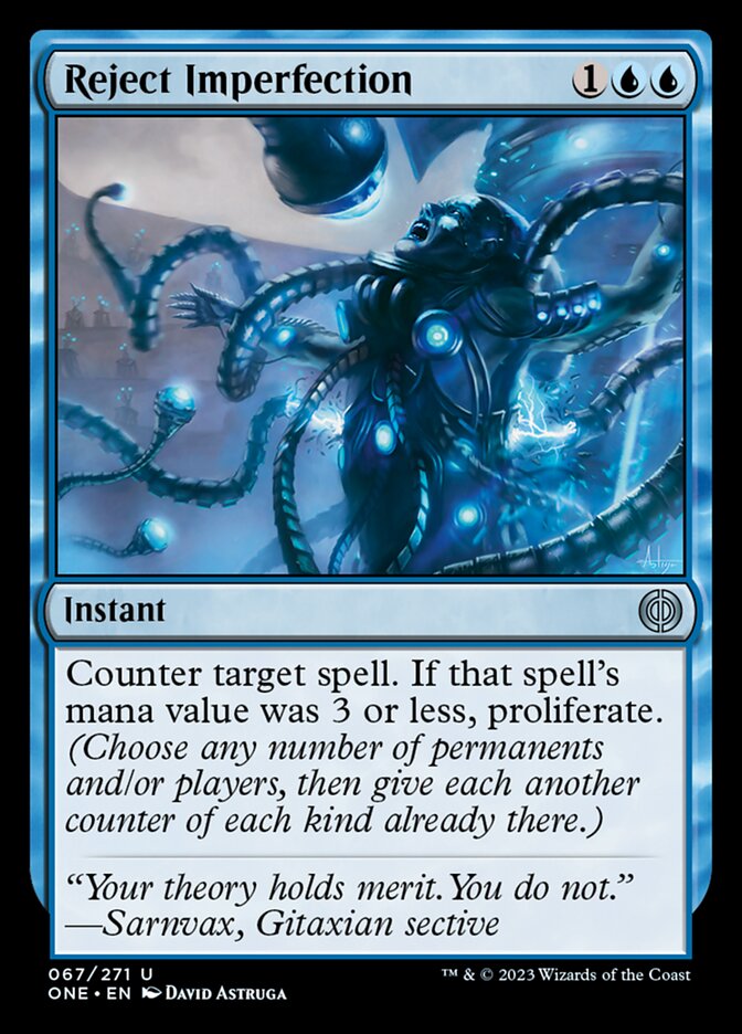 Reject Imperfection [Phyrexia: All Will Be One] | Enigma On Main