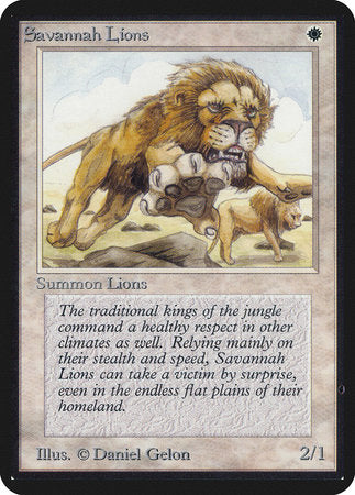 Savannah Lions [Limited Edition Alpha] | Enigma On Main