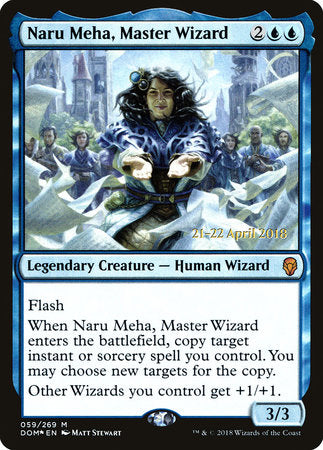 Naru Meha, Master Wizard [Dominaria Promos] | Enigma On Main