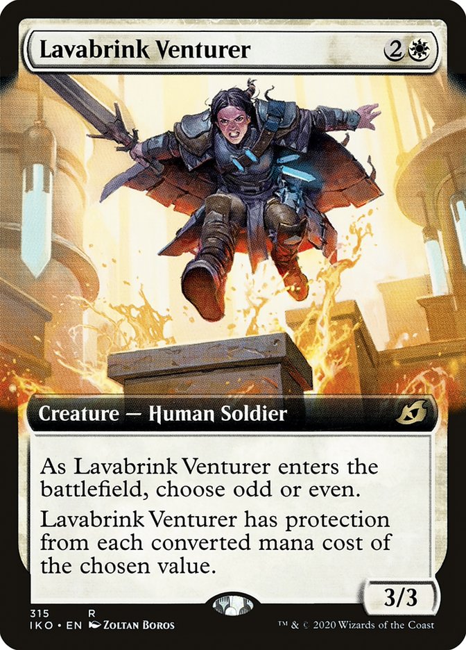 Lavabrink Venturer (Extended Art) [Ikoria: Lair of Behemoths] | Enigma On Main