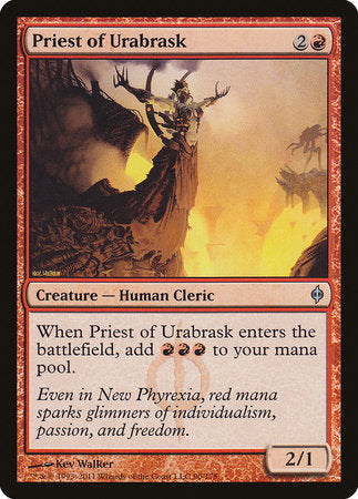 Priest of Urabrask [New Phyrexia] | Enigma On Main