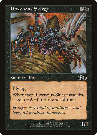 Ravenous Skirge [Urza's Saga] | Enigma On Main